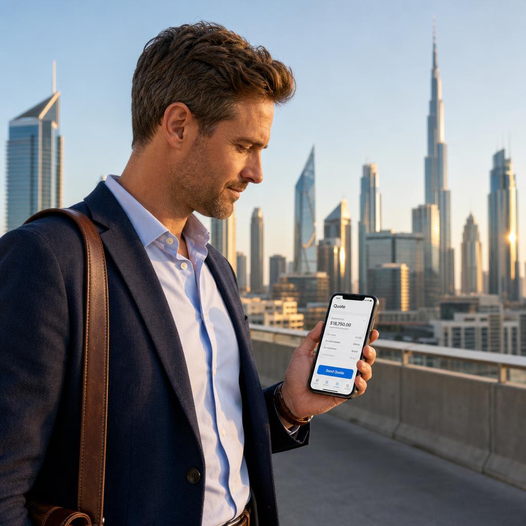 Smart quoting on mobile